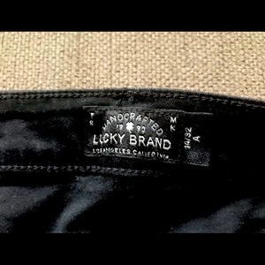 Lucky Brand Black Amber Lolita Skinny super stretch 14/32 ankle jeans